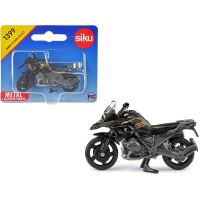 BMW R1250 GS LCI Motorcycle Black and Gray Diecast Model by Siku