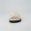 CUSHIONAIRE Crisp Women’s Slide Sandal – Faux Leather Cutout Slip-On with Artisan Stitching & Memory Foam, Wide Widths Available - 3 of 4