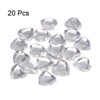 Unique Bargains Acrylic Flat Back Heart DIY Crafting Decor Jewelry Rhinestone 20 Pcs - 3 of 4
