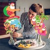 Big Dot of Happiness Tropical Christmas - Beach Santa Holiday Party Centerpiece Sticks - Showstopper Table Toppers - 35 Pieces - 3 of 4