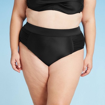 plus size black bikini