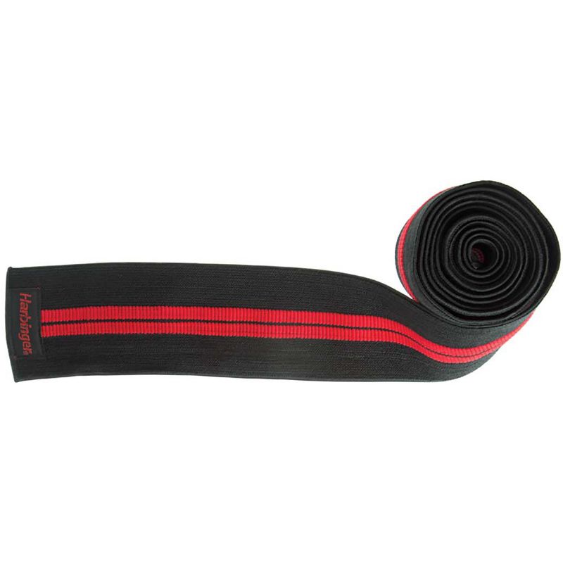 Harbinger Red Line Knee Wraps - Black, 1 of 3