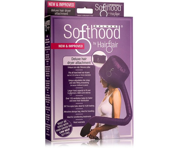 Curlformers Deluxe Softhood Hair Dryer Attachment - Purple