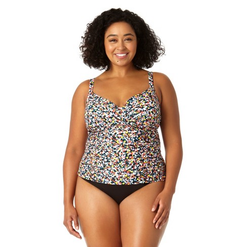 Anne cole plus size on sale tankini