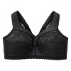 Glamorise Womens MagicLift Original Support Wirefree Bra 1000 Black - 4 of 4