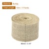 Unique Bargains Burlap Wired Soft Decorative Ribbon Trim for Gifts Wrapping - 2 of 4