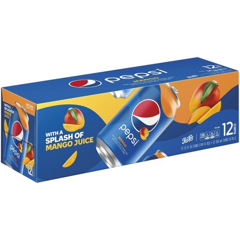 Pepsi Mango Soda - 12pk/12 fl oz Cans - image 1 of 4