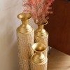 NicBex Modern Floor Vases Set of 3, Glazed Metal Large Vase for Dried Flowers, Vintage Standing Vase for Pampas Grass Wicker - 4 of 4