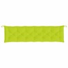 vidaXL Garden Bench Cushion Bright Green 78.7"x19.7"x2.8" Oxford Fabric - 4 of 4