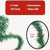 4E's Novelty 50ft Christmas Garland - Perfect for Mantles, Fireplaces, Railings, Doors, and Trees. Indoor/Outdoor Pine Greenery for Holiday Decor - 3 of 4