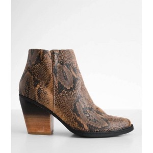 Women's Wo's 2 Tone Snake Print Bootie - Very G - 1 of 4