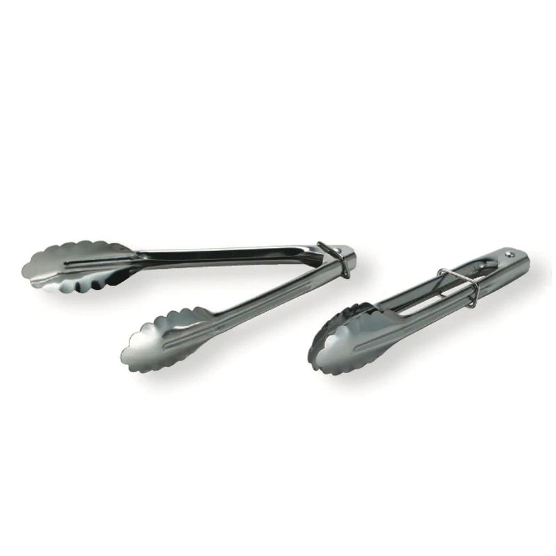 Better Houseware 7-In. Stainless Steel Tongs, Set of 2, 1 of 9