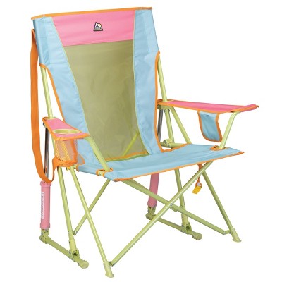 GCI Outdoor Comfort Pro Rocker Foldable Rocking Camp Chair - Sweet Tea