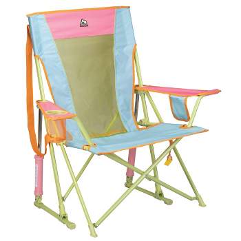 GCI Outdoor Comfort Pro Rocker Foldable Rocking Camp Chair - Retro