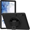 SAHARA - PROTECTION Hand Strap Series Case for Samsung Galaxy Tab S8+ - Black - 2 of 4