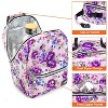 OPUX Insulated Lunch Box Boys Girls Kids Teens, Leakproof Cooler Bag Women Men Adults, Backpack Shape Tote, Back to School Gift - 4 of 4