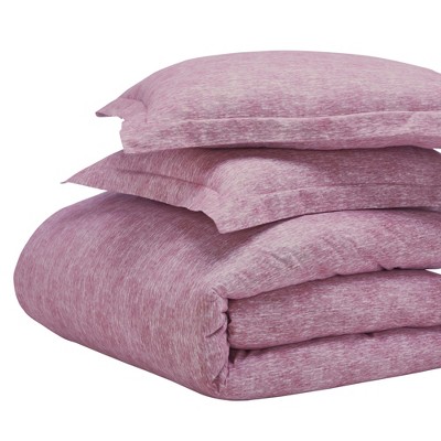 Flannel Cotton Two-Toned Duvet Cover Set by Blue Nile Mills