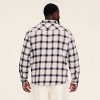 Adult Long Sleeve Plaid Flannel Button-Down Shirt - Woolrich x Target Cream/Navy - 3 of 3