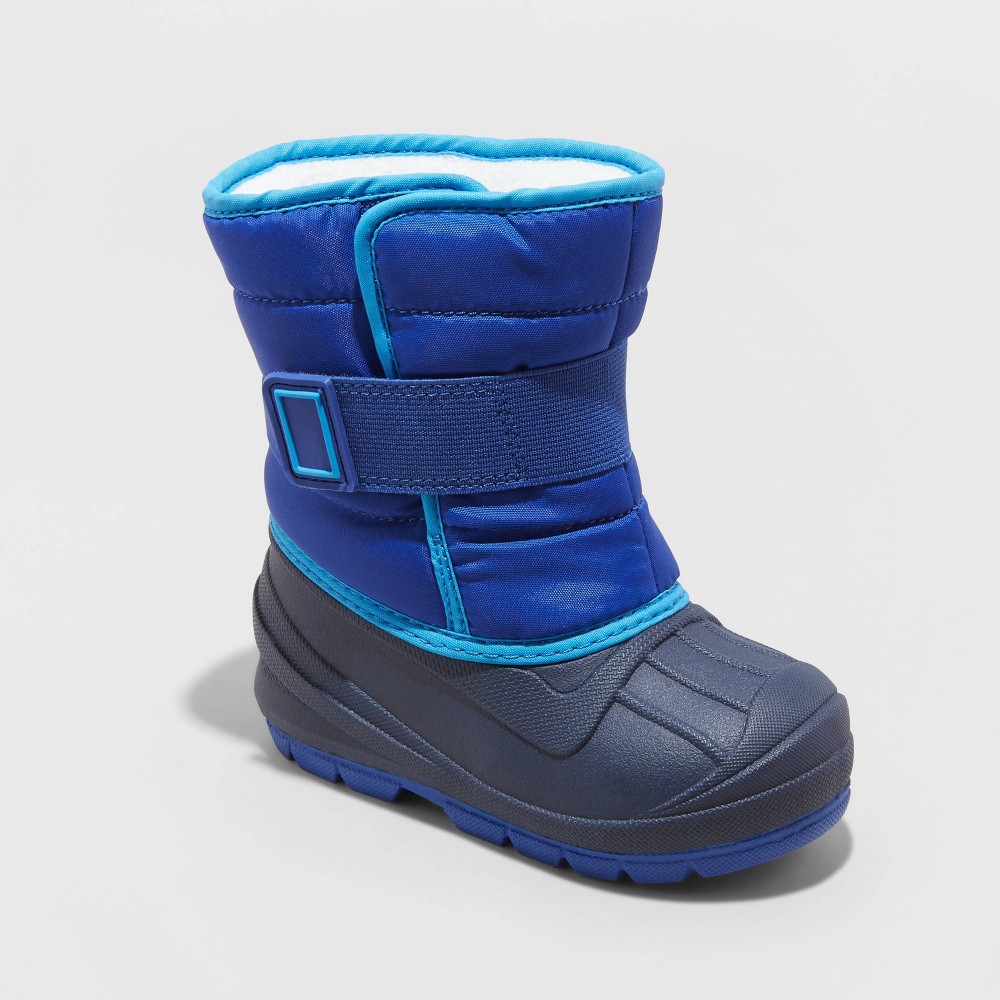 Toddler Dane Winter Boots - Cat & Jack Blue 5