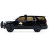 2024 Chevrolet Tahoe Police Pursuit Vehicle "Texas Highway Patrol" Black with White Hood 1/64 Diecast Model Cars by Greenlight - 2 of 4