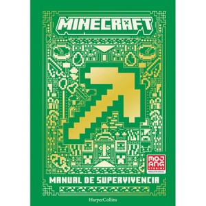 Minecraft Oficial: Manual de Supervivencia (New Handbook of Survival - Spanish - by  Mojang Ab (Hardcover) - 1 of 1