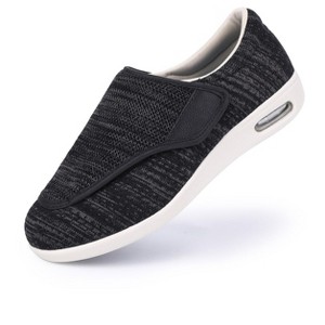 Diabetic Shoes for Women Wide Width Elderly Shoes Adjustable Closure Lightweight Swollen Feet Walking Sneakers - 1 of 4