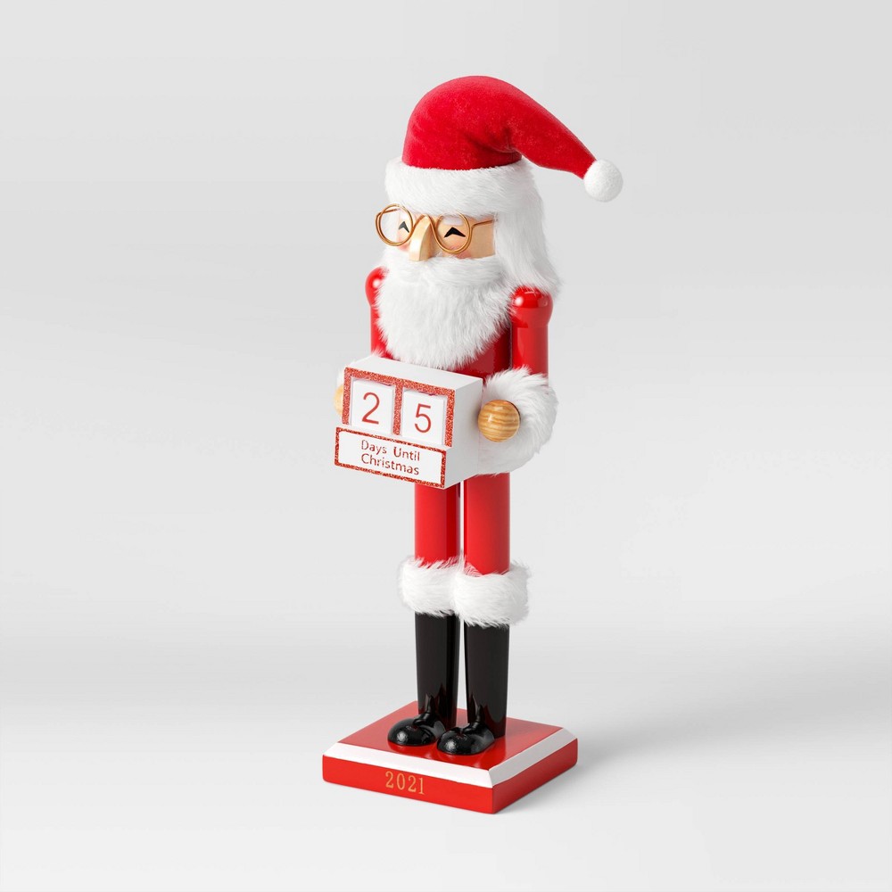 WONDERSHOP Santa Countdown Nutcracker