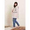 ellos Women's Plus Size Snap-Front Raincoat - image 4 of 4