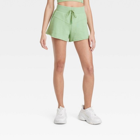 Women's Fleece High-rise Shorts 3.5 - All In Motion™ : Target