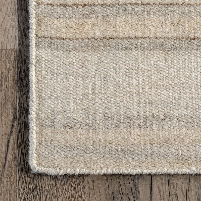 Arvin Olano x RugsUSA - Marble Striped Wool-Blend Area Rug, 6 of 12