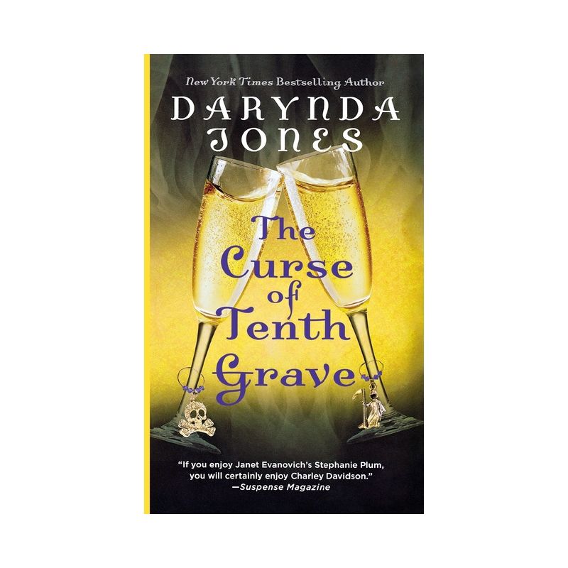The Curse of Tenth Grave - (Charley Davidson) by  Darynda Jones (Paperback), 1 of 2