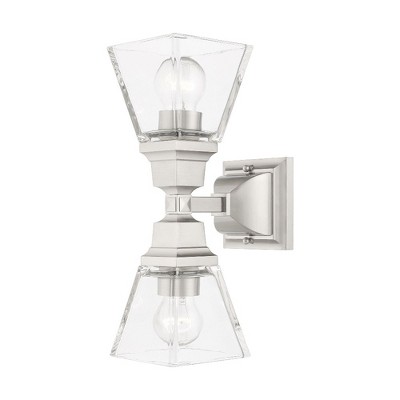 Livex Lighting Mission 2 - Light Sconce in  Brushed Nickel