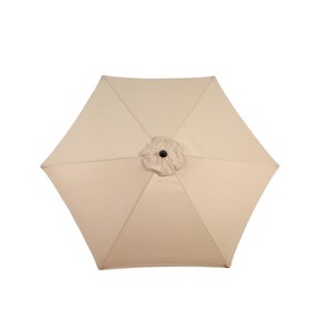 CAVINAS Pool Umbrellas Outdoor Double Sided Rectangular Beach Chair Umbrella for Garden (Base Sold Separately) - 1 of 4