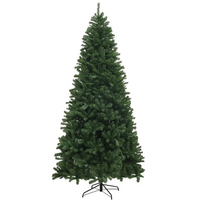 FURNIinspire Artificial Trees Christmas Tree Outdoor Indoor Christmas Tree With Branch Tips, Auto Open, Christmas Decor, Green, 57.1"*57.1"*106.3"