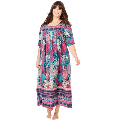 Only Necessities Women's Plus Size Print Lounger