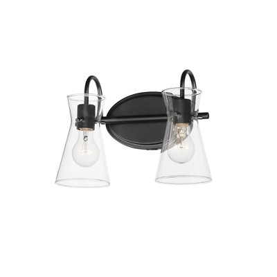 Maxim Lighting Ava 2 - Light Vanity in  Black
