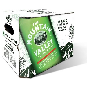 The Mountain Valley Natural Pure Fine 500 Ml Glass Spring Water Unflavored 16.91 Fl Oz (Pack of 1) - 1 of 2