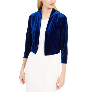 Calvin Klein Womens Velvet Shrug Sweater - 1 of 1