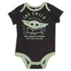 Star Wars Mandalorian Baby Yoda 3 Piece Set: Hoodie Bodysuit Pants - 3 of 4