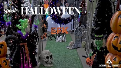 Red and Gold Polyresin Joy Stocking Holder with Black Base