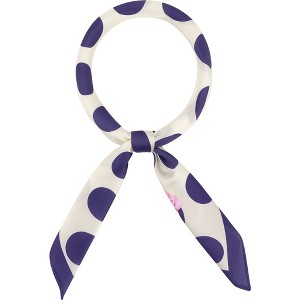 INSPIRE CHIC Women's Polka Dot Square Neckerchief Headband 27.56*27.56 inches(L*W) - 1 of 4