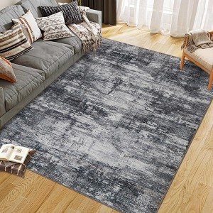 Area Rugs for Living Room Rug Washable: Abstract Tumble Large Rug for Dining Room Bedroom Carpet - 1 of 4