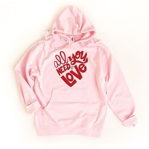 Simply Sage Market Women's Graphic Hoodie All You Need Is Love - 1 of 3