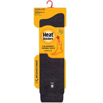 Heat Holder Women's Calla Lite Twist Long Socks Thermal Yarn, Warm + Soft,  Hiking, Cabin, Cozy At Home Socks