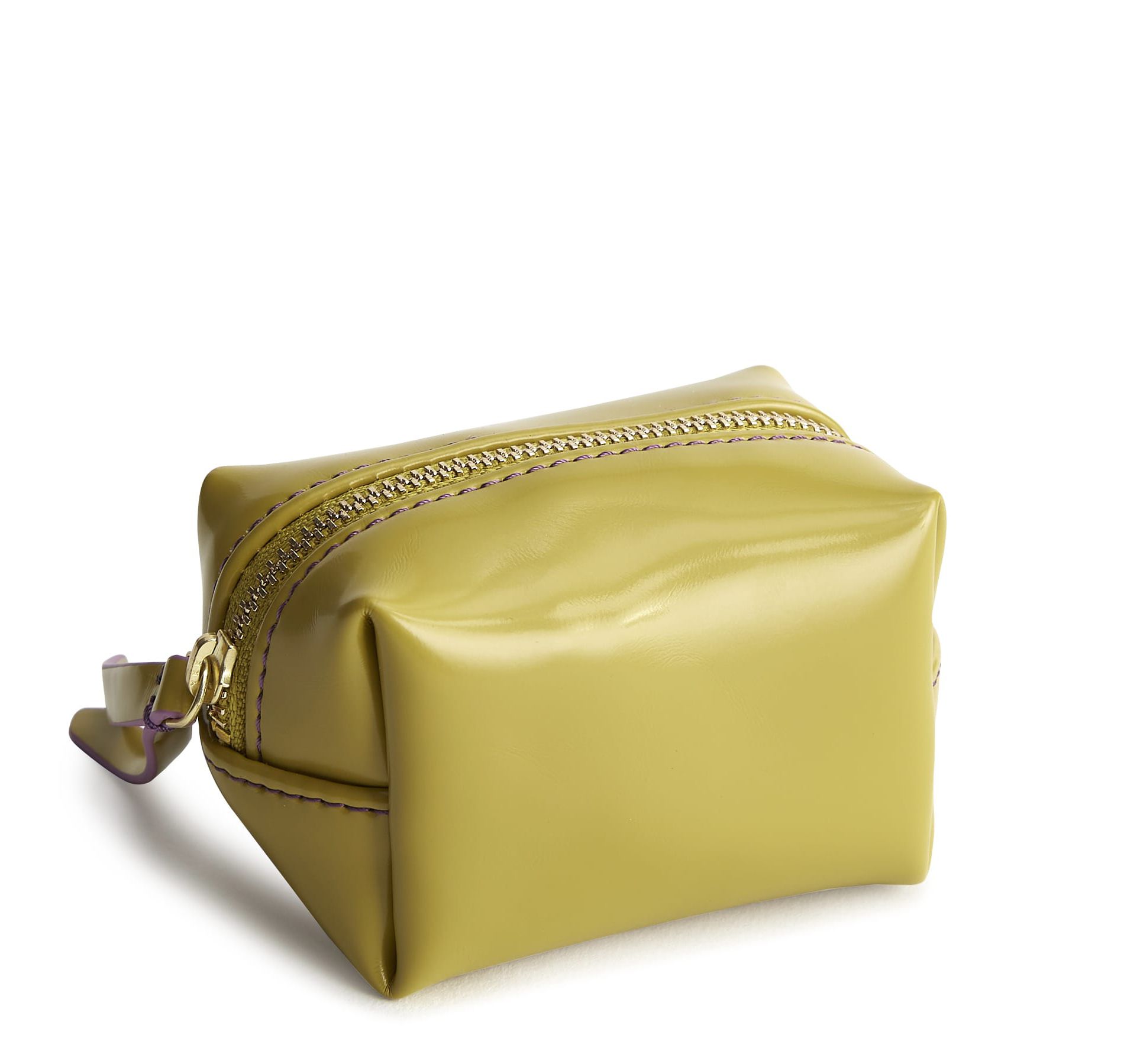 Vera Bradley Women's Patent Faux Leather Mini Cosmetic Bag