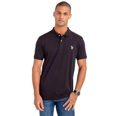 U.s. Polo Men's Solid Interlock Polo Shirt : Target