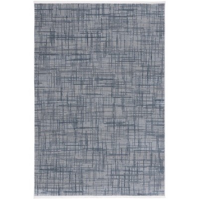 Mila MIL228 Power Loomed Indoor Area Rug - Blue/Grey - 5'3"x7'6"- Safavieh