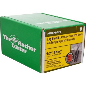 Hillman 1/2 in. D X 2 in. Short in. L Zinc Round Head Ribbed Anchor 10 pk - 1 of 1