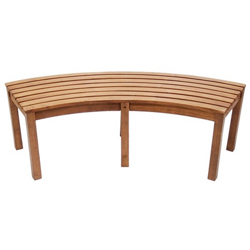 Circular wooden best sale garden benches