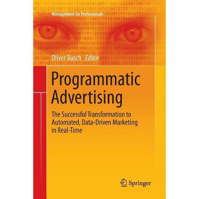 Programmatic Advertising - (Management for Professionals) by  Oliver Busch (Paperback)